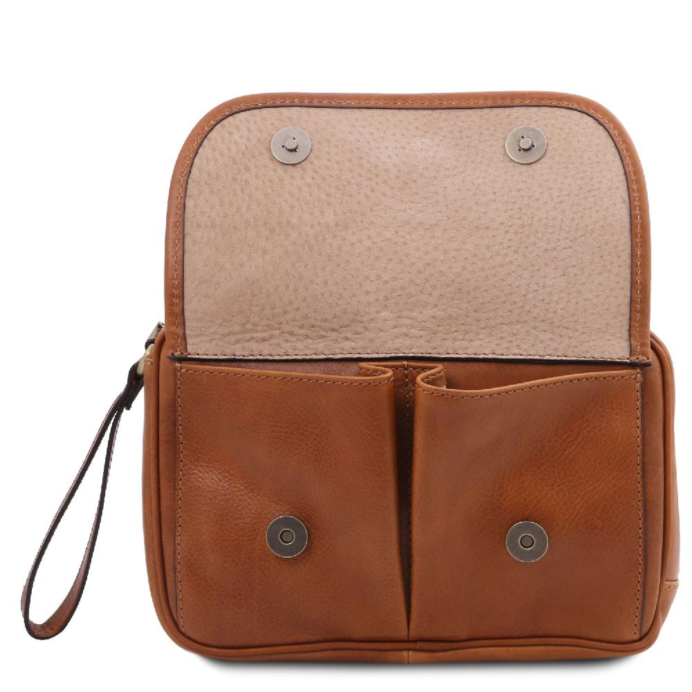 Tuscany Leather Borsello a Mano in Pelle Vendite Flash