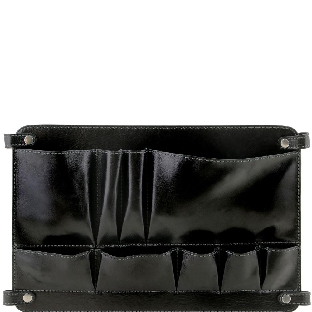Tuscany Leather Modulo Multifunzione in Pelle con Tasche Spedizione gratuita
