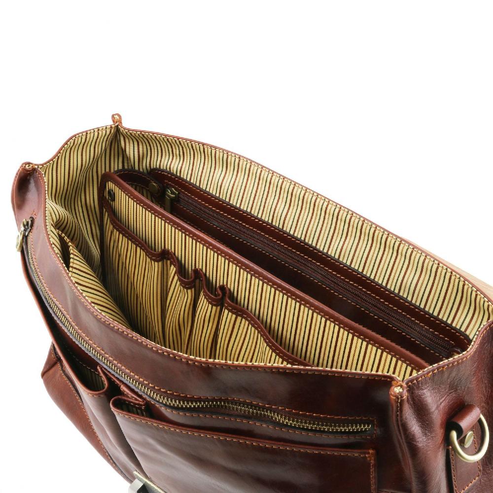 Tuscany Leather Modulo Multifunzione con Tasche Prezzo di fabbrica