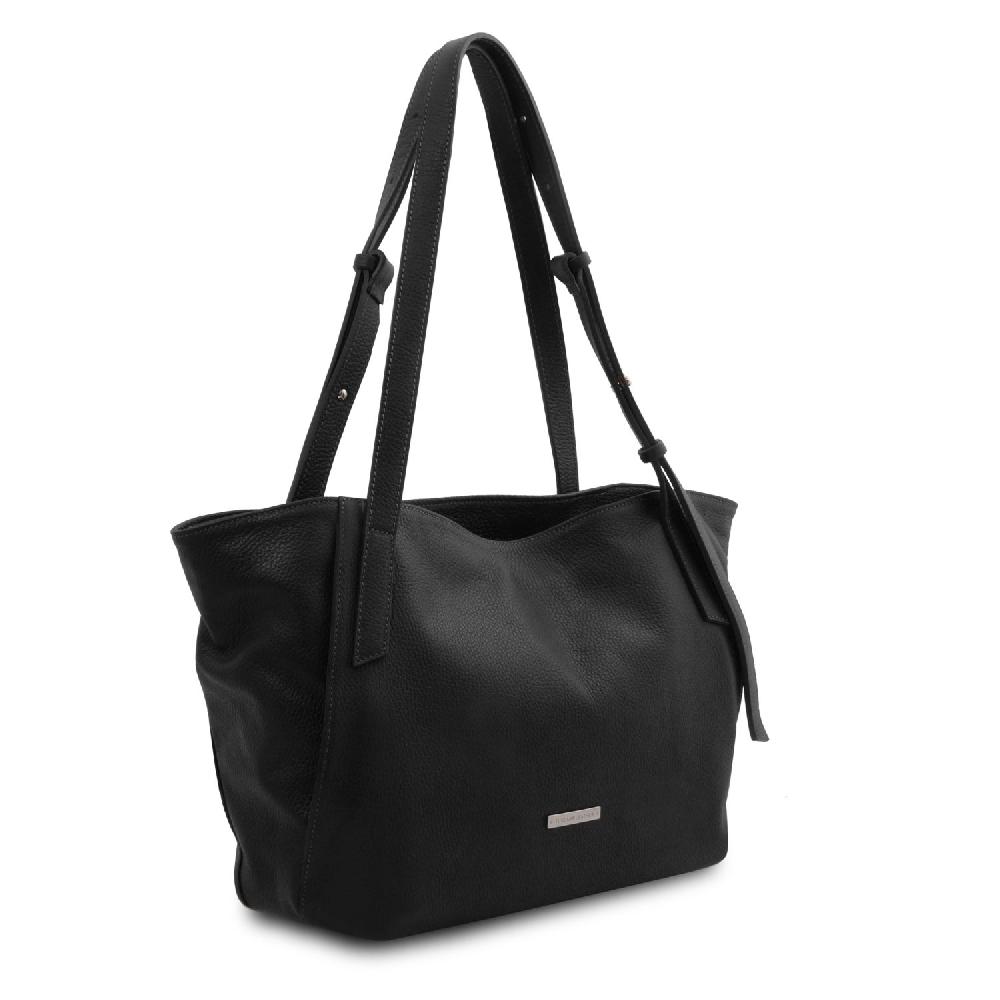 Tuscany Leather Borsa Shopping in Pelle Morbida Shopping online