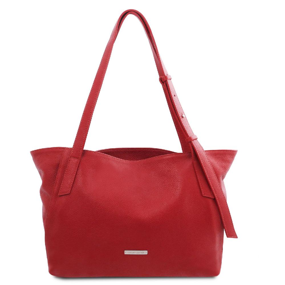 Tuscany Leather Borsa Shopping in Pelle Morbida Cyber Monday