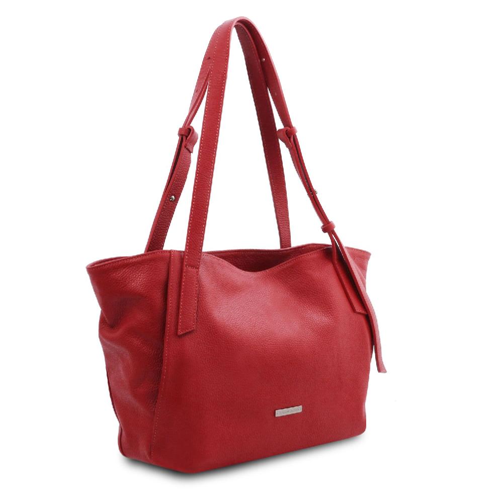 Tuscany Leather Borsa Shopping in Pelle Morbida Cyber Monday