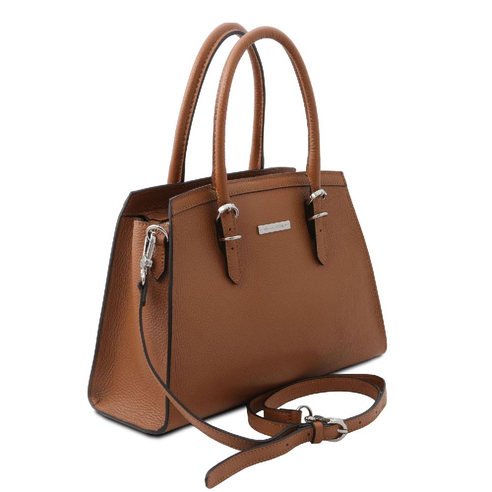 Tuscany Leather Borsa a Mano in Pelle Offerta Pasqua