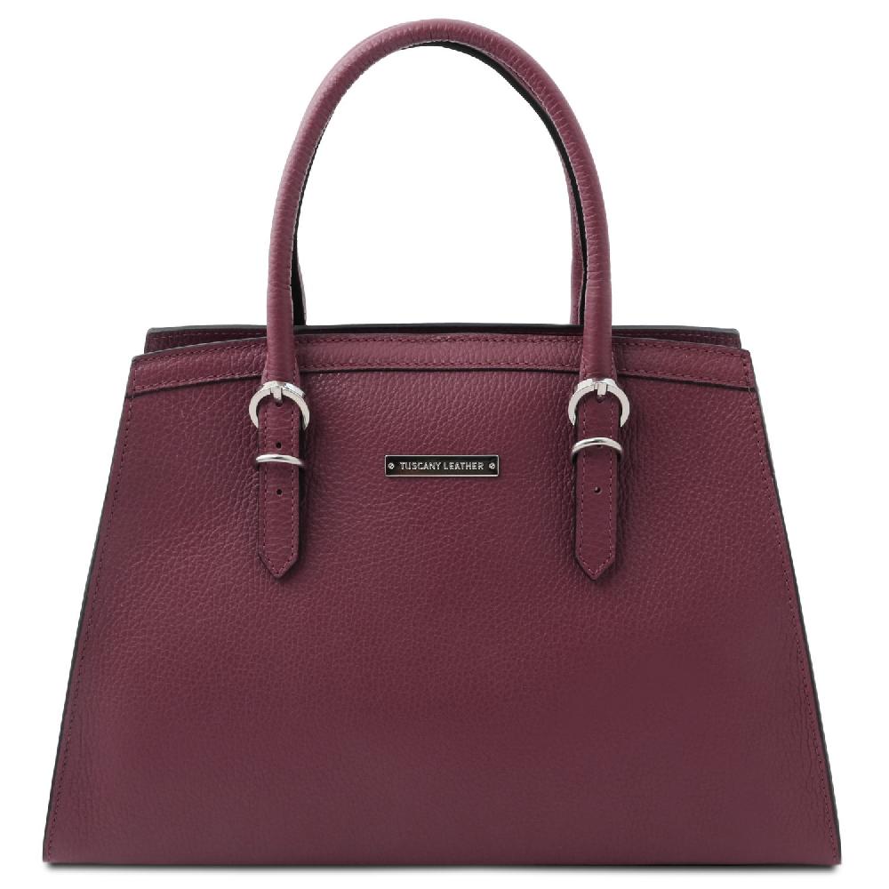 Tuscany Leather Borsa a Mano in Pelle Offerta per la Festa della Mamma