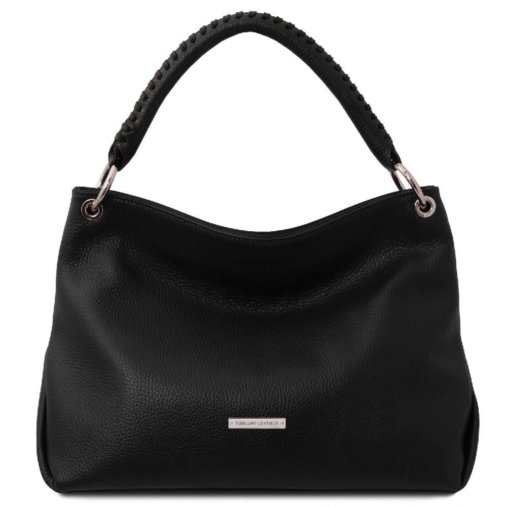 Tuscany Leather Borsa a Spalla in Pelle Morbida Vendita calda