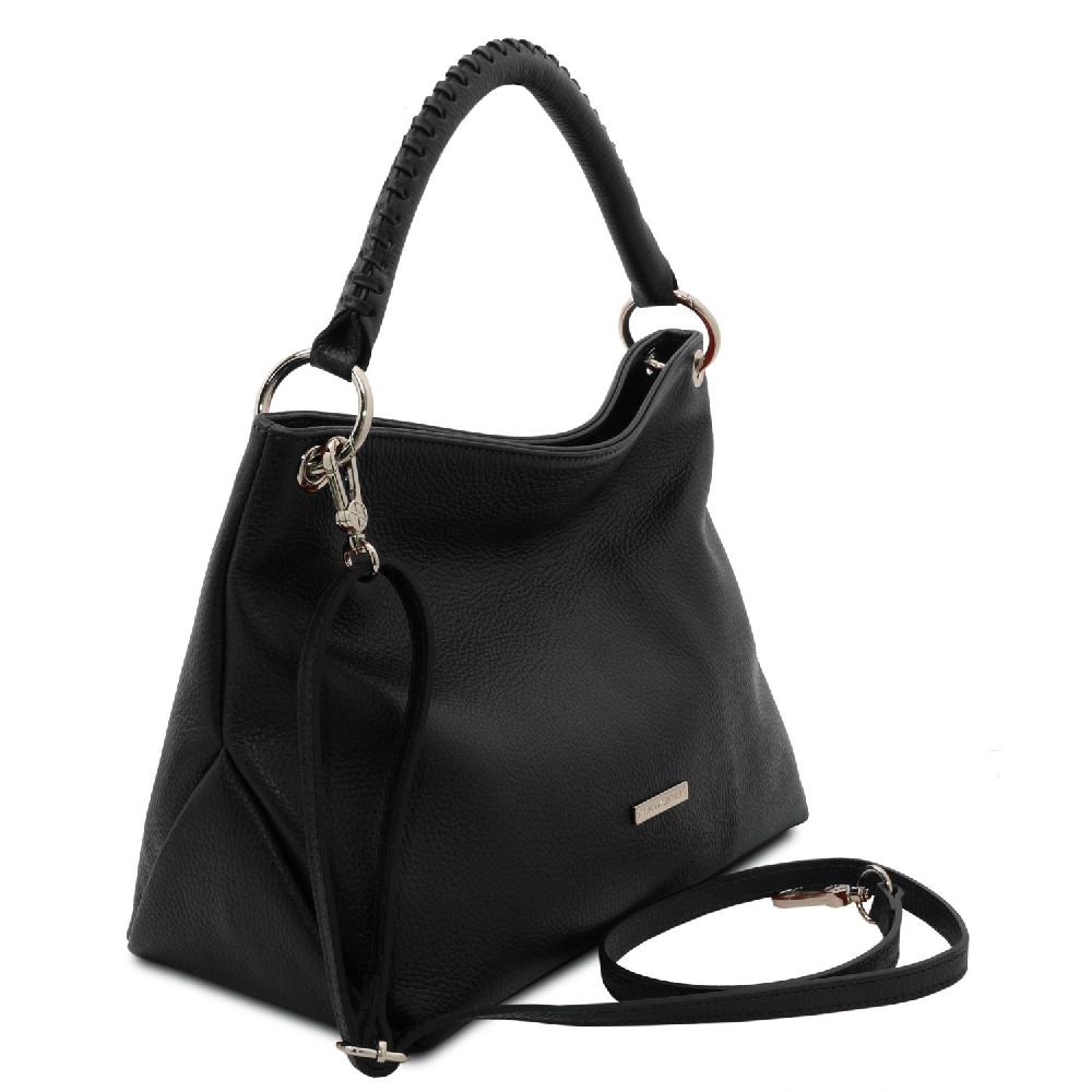 Tuscany Leather Borsa a Spalla in Pelle Morbida Vendita calda