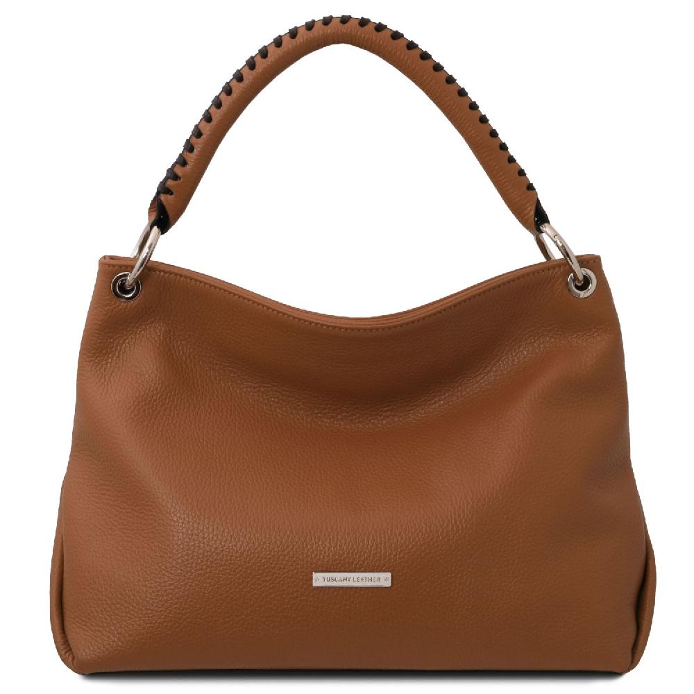 Tuscany Leather Borsa a Spalla in Pelle Morbida Offerta migliore