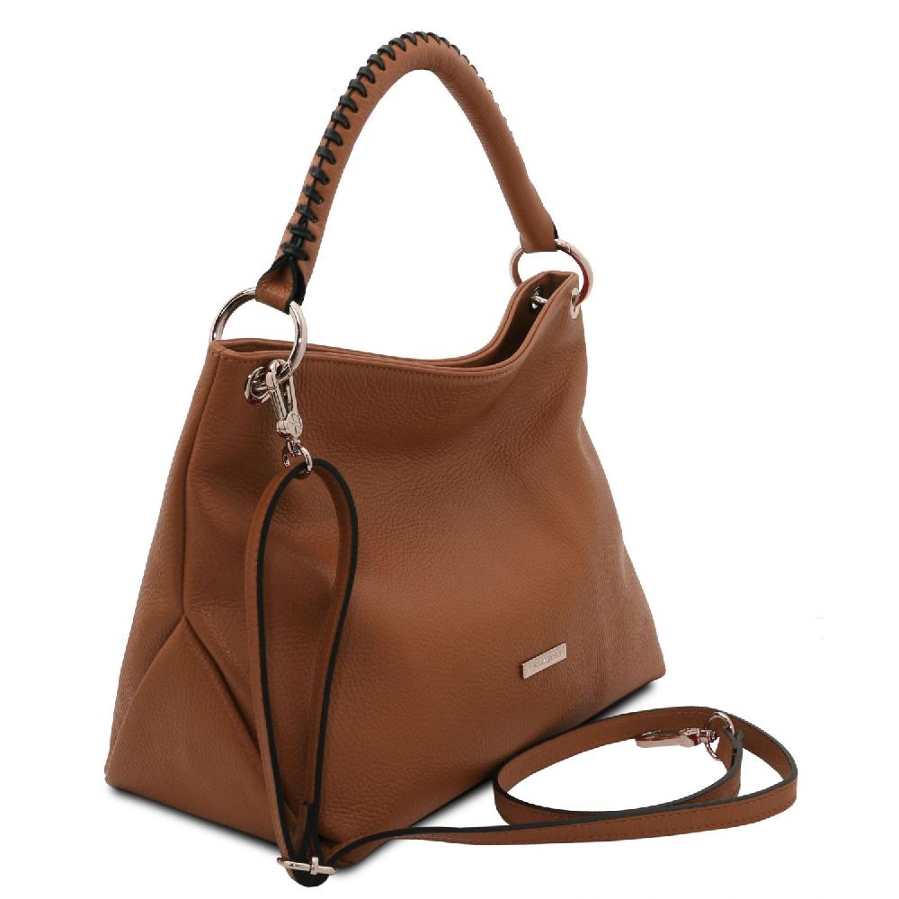 Tuscany Leather Borsa a Spalla in Pelle Morbida Offerta migliore