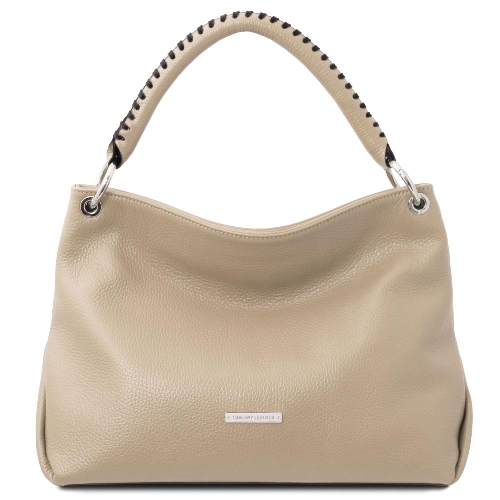 Tuscany Leather Borsa a Spalla in Pelle Morbida Latest fashion