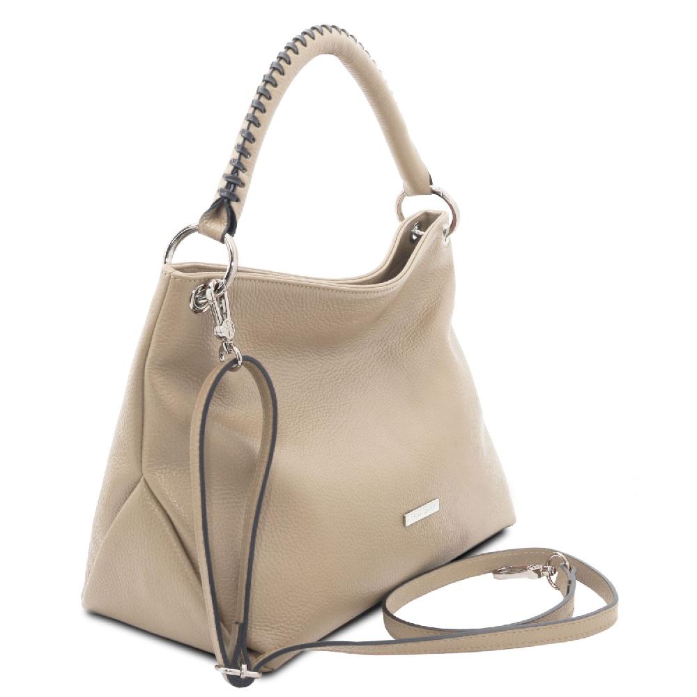 Tuscany Leather Borsa a Spalla in Pelle Morbida Latest fashion