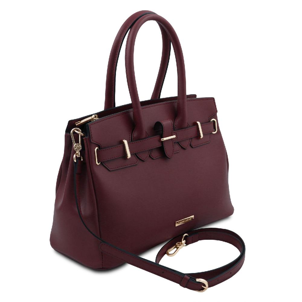 Tuscany Leather Borsa a Mano in Pelle Super Saving Price