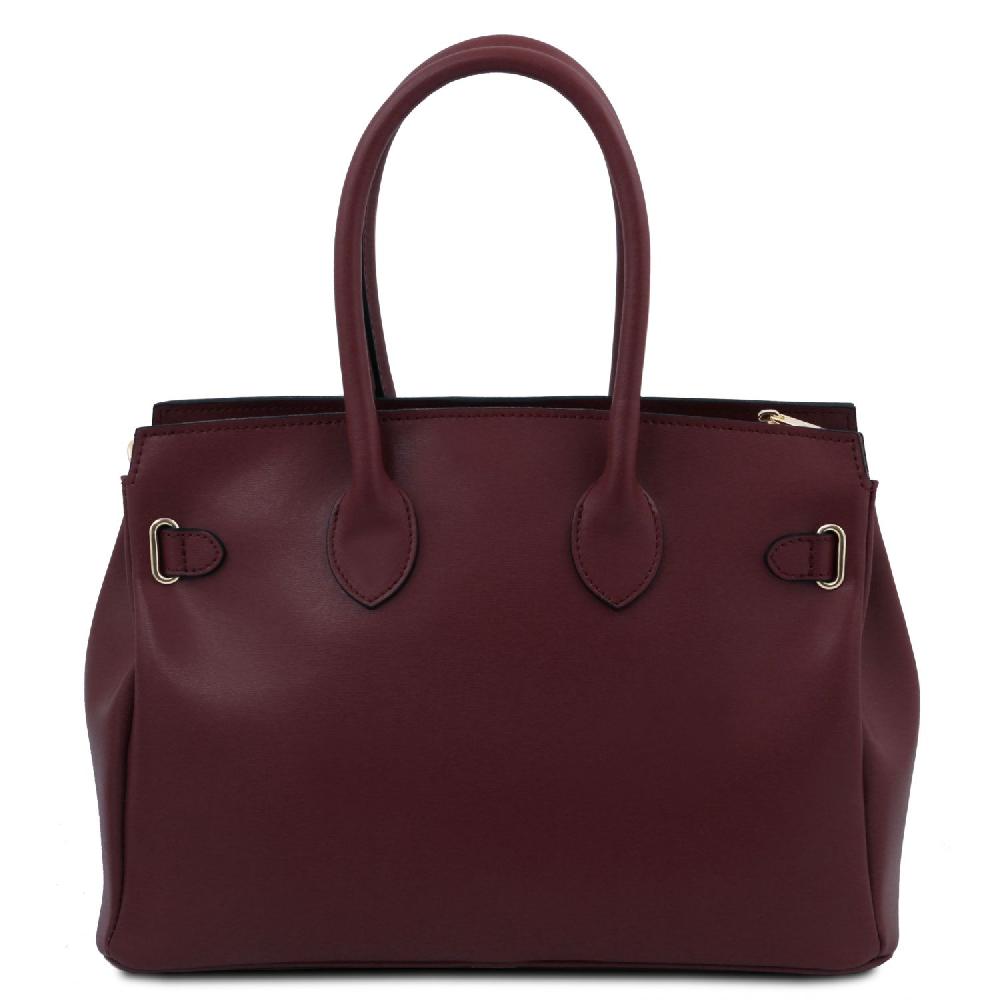 Tuscany Leather Borsa a Mano in Pelle Super Saving Price