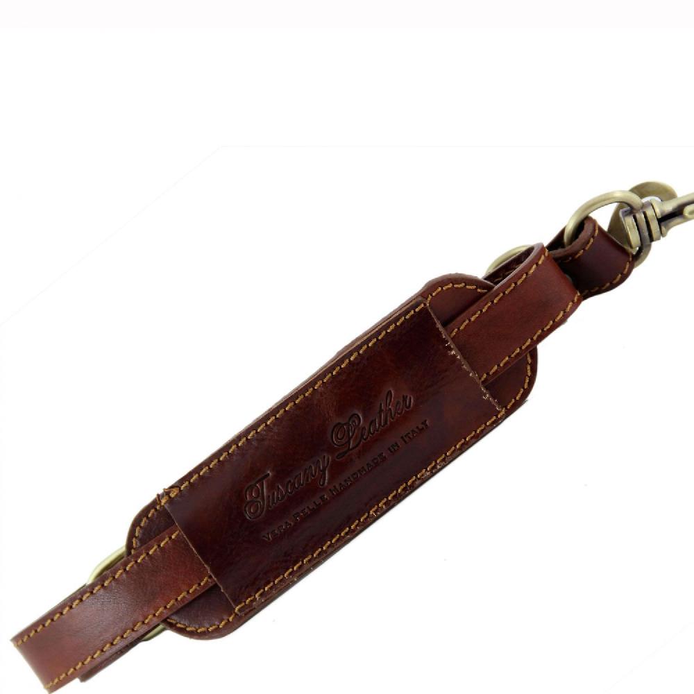 Tuscany Leather Tracolla in Pelle Regolabile per Cartelle Promozione temporanea