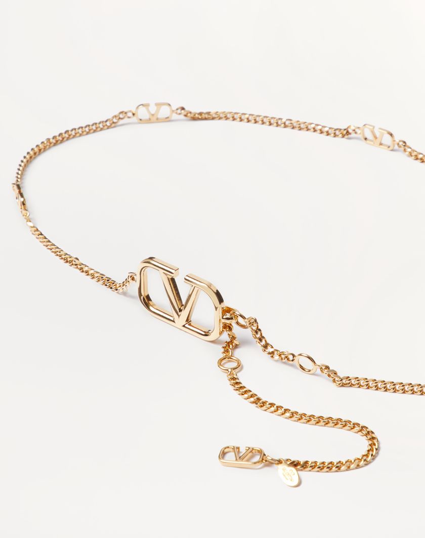 Valentino Handbags Cintura A Catena Vlogo Signature per Donna in Oro | Valentino IT Saldi