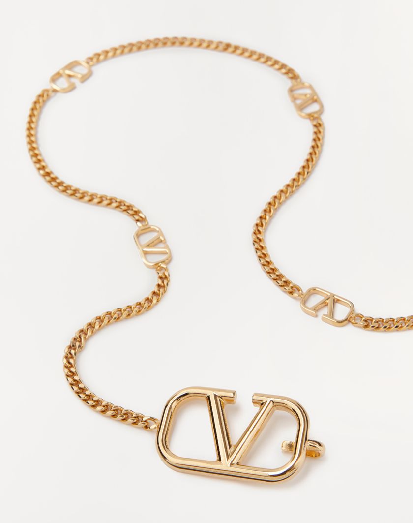 Valentino Handbags Cintura A Catena Vlogo Signature per Donna in Oro | Valentino IT Saldi