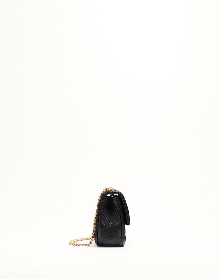 Valentino Handbags Borsa A Spalla Piccola Valentino Garavani Quiltie 67 In Nappa Trapuntata per Donna in Nero | Valentino IT Italy