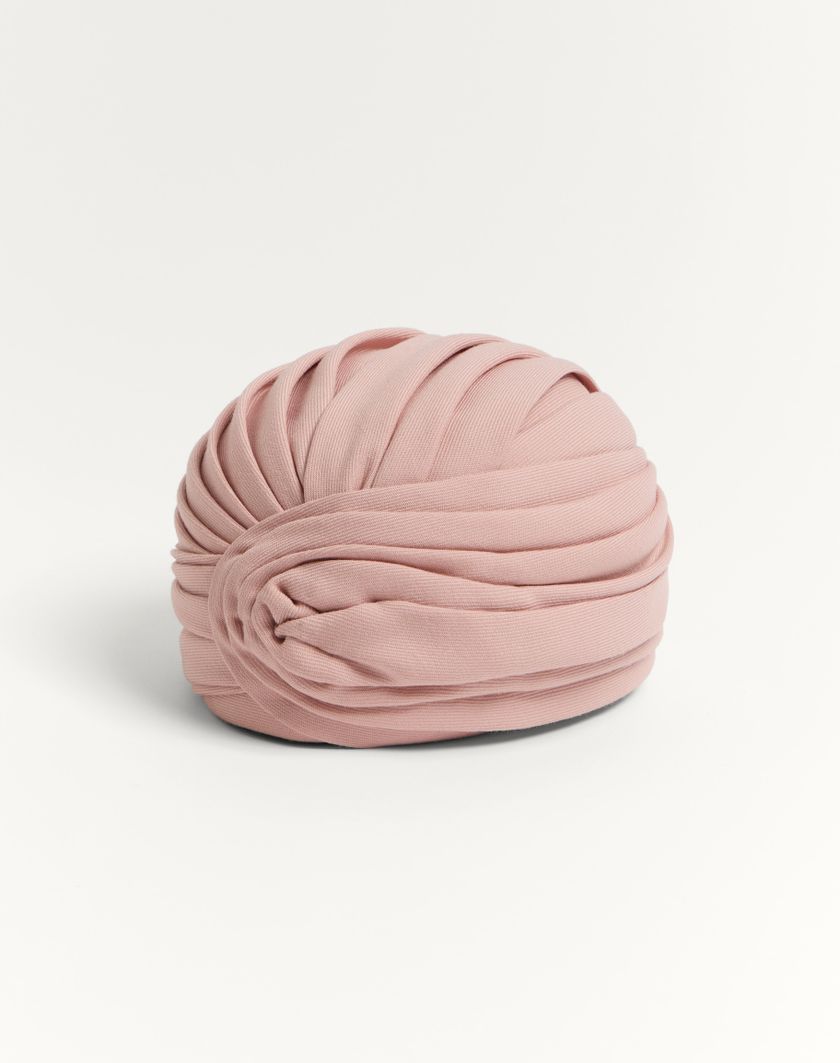 Valentino Handbags Turbante Rigido In Lana per Donna in Blue/oro | Valentino IT Shopping Online