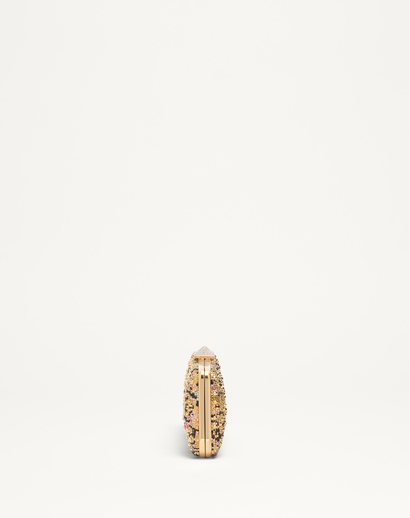 Valentino Handbags Minaudiere Carry Secrets Con Strass Motivo Apres L'hiver per Donna in Multicolor | Valentino IT Affare Del Giorno