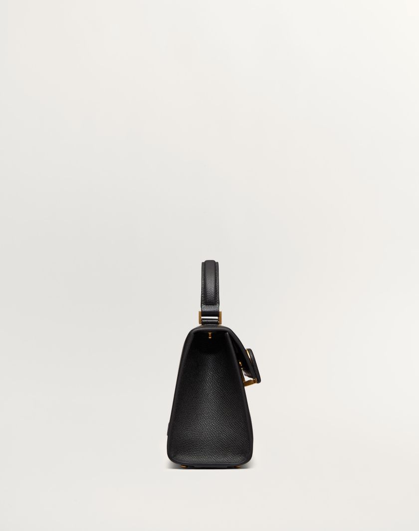 Valentino Handbags Borsa A Mano Piccola Vsling In Vitello Granato per Donna in Nero | Valentino IT Saldi
