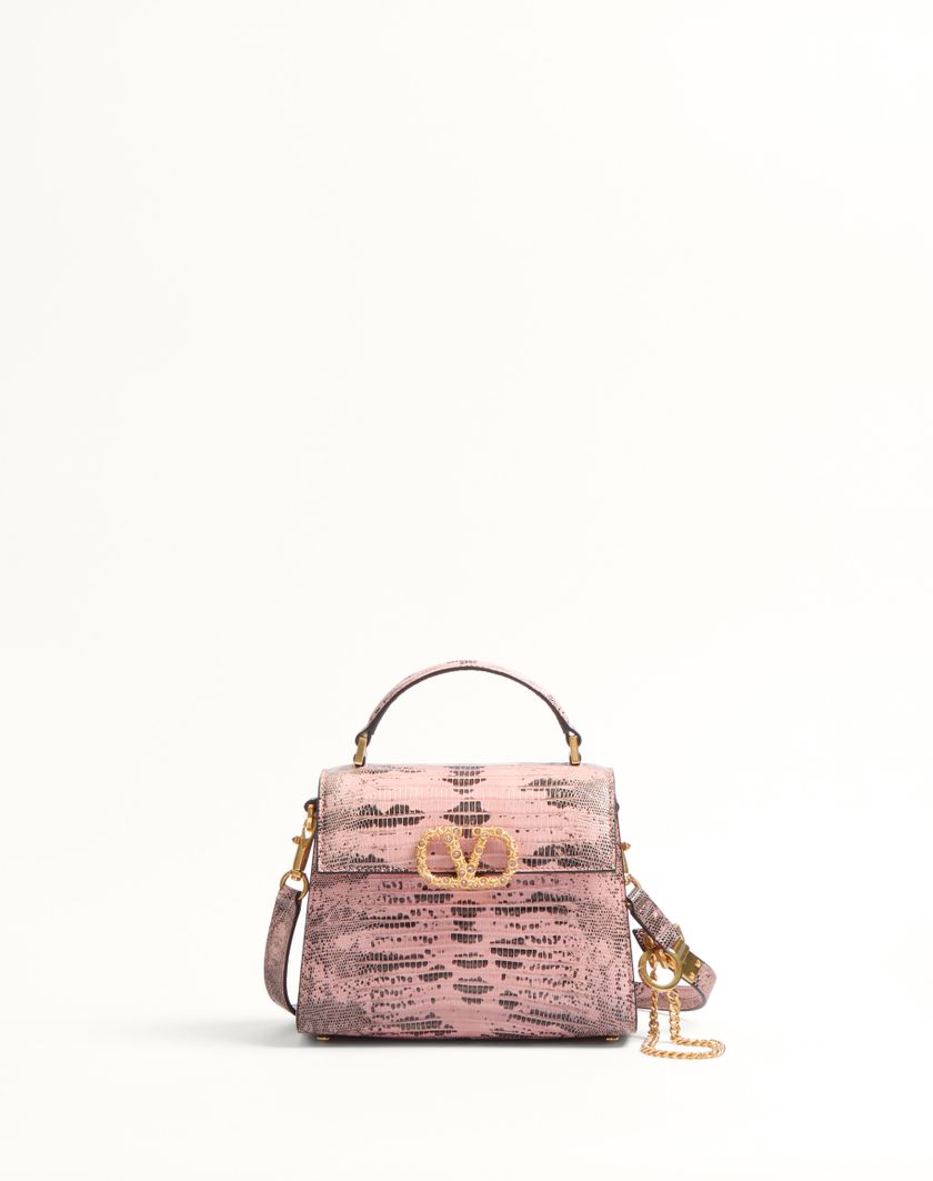 Valentino Handbags Borsa A Mano Mini Valentino Garavani Vsling In Tejus Con Logo Gioiello per Donna in Rosa | Valentino IT I Più Venduti