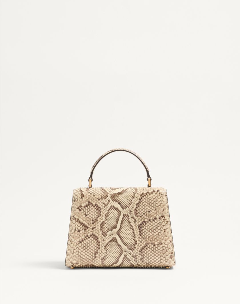 Valentino Handbags Borsa A Mano Piccola Valentino Garavani Vsling In Pitone per Donna in Avorio | Valentino IT Vendite Flash