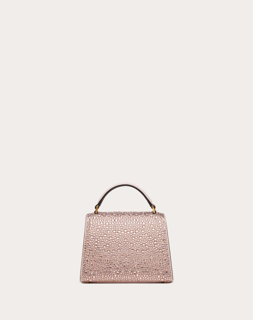 Valentino Handbags Borsa A Mano Mini Vsling Ricamata per Donna in Rose Quartz | Valentino IT 2025