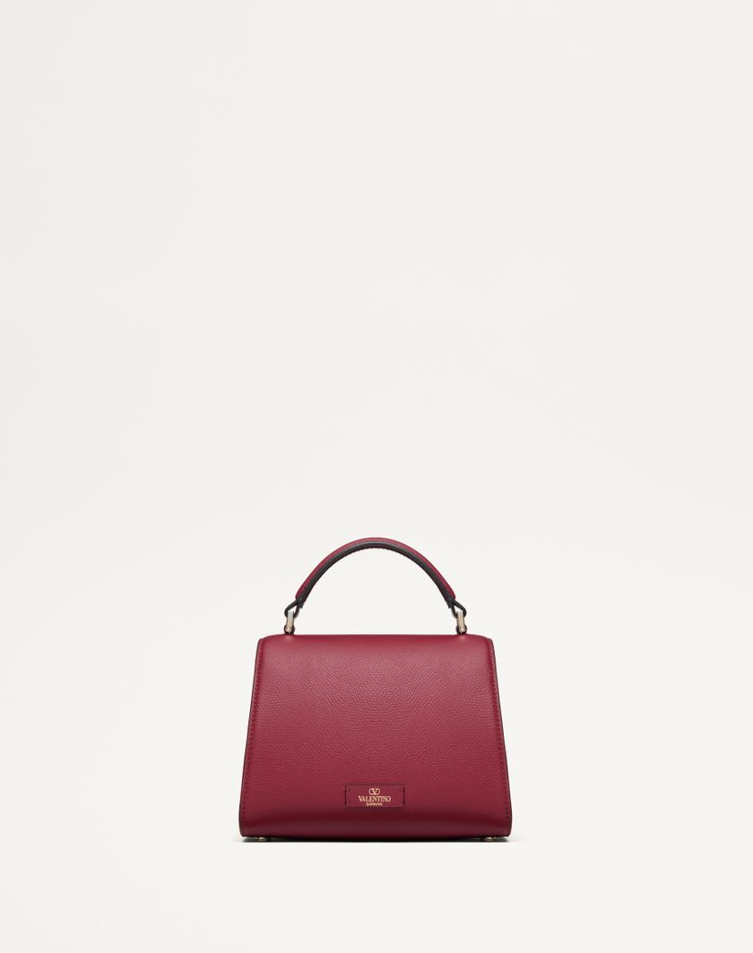 Valentino Handbags Borsa A Mano Mini Valentino Garavani Vsling Con Logo Gioiello per Donna in Rosso Scuro | Valentino IT Qualità
