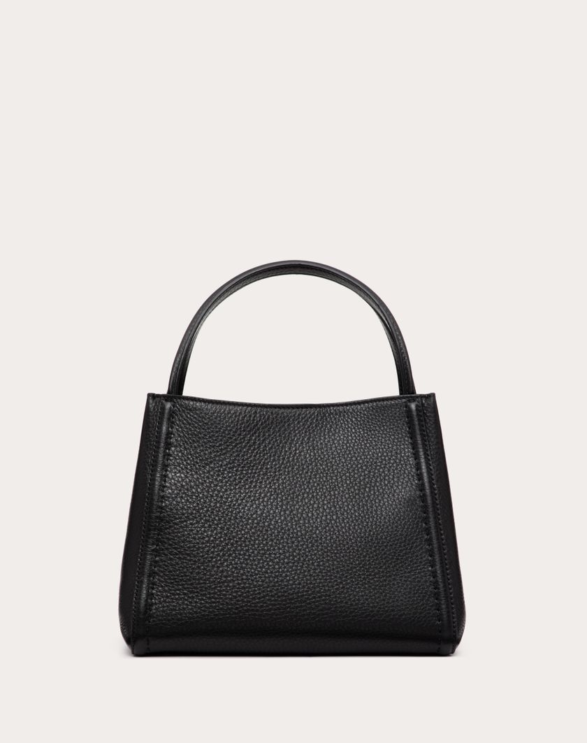 Valentino Handbags Borsa A Mano Media Valentino Garavani Alltime In Vitello Granato per Donna in Mandorla | Valentino IT Acquista Ora