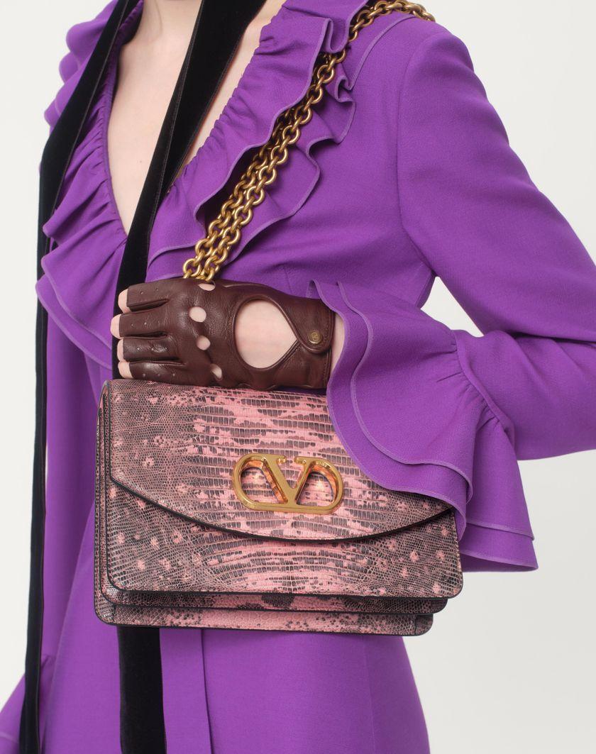Valentino Handbags Borsa A Spalla Valentino Garavani Vain In Tejus per Donna in Rosa | Valentino IT Convenienza