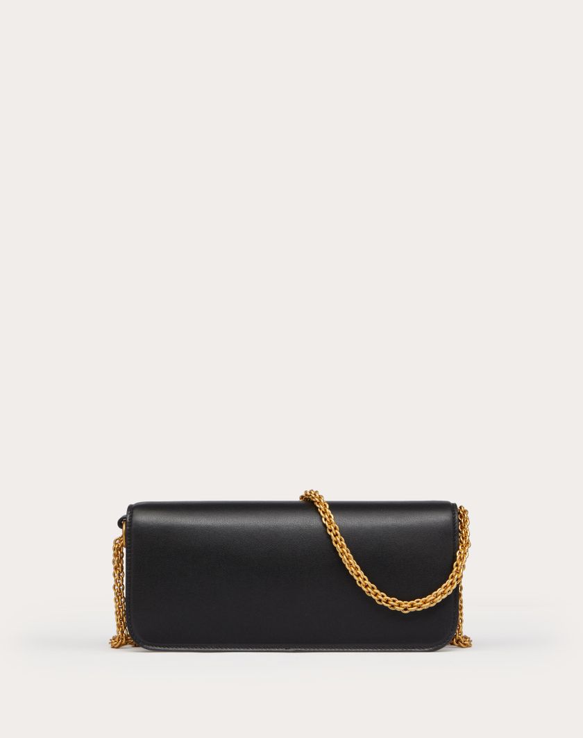 Valentino Handbags Borsa A Spalla Valentino Garavani Locò In Vitello per Donna in Nero | Valentino IT Outlet
