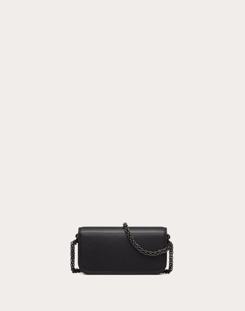 Valentino Handbags Borsa Piccola A Spalla Valentino Garavani Locò In Vitello per Donna in Nero | Valentino IT Pezzi Unici