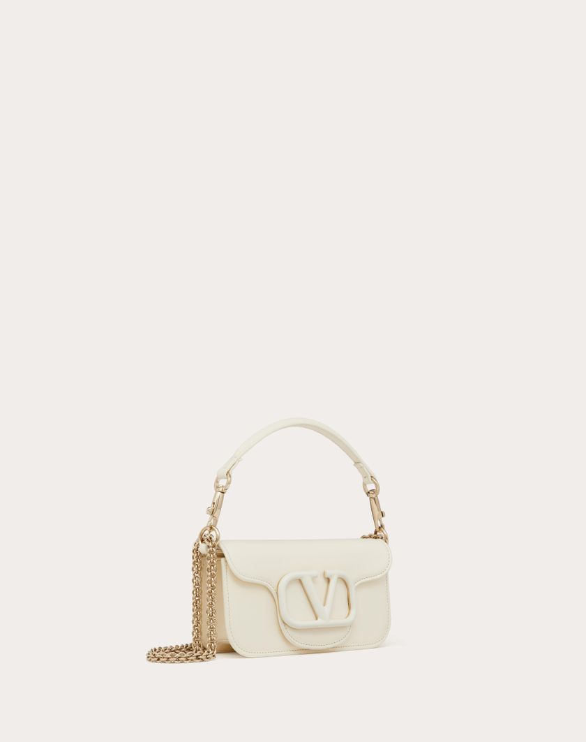 Valentino Handbags Borsa Piccola A Spalla Valentino Garavani Locò In Vitello per Donna in Powder Rose | Valentino IT Soddisfazione Garantita