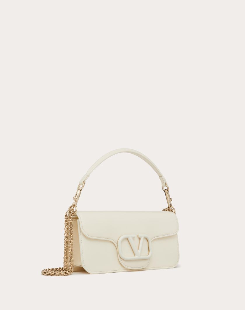 Valentino Handbags Borsa A Spalla Valentino Garavani Locò In Vitello per Donna in Rose Cannelle | Valentino IT Negozi Online