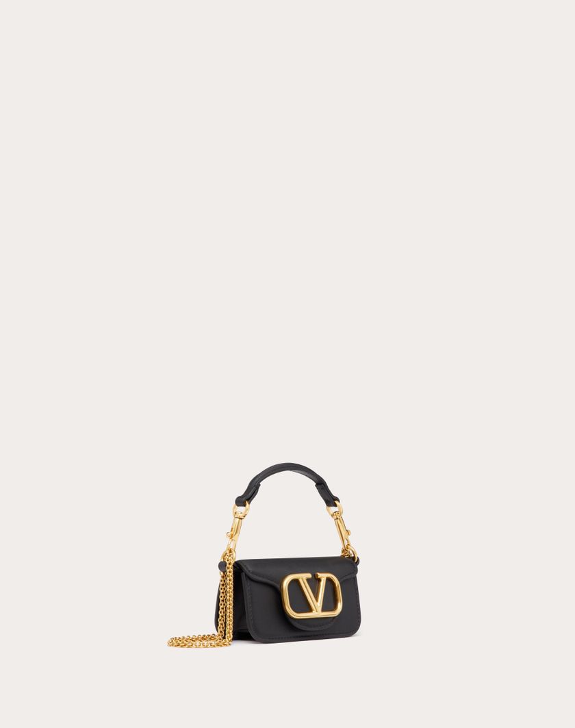 Valentino Handbags Borsa Micro Con Catena Valentino Garavani Locò In Vitello per Donna in Rose Cannelle | Valentino IT Fino Al -60%