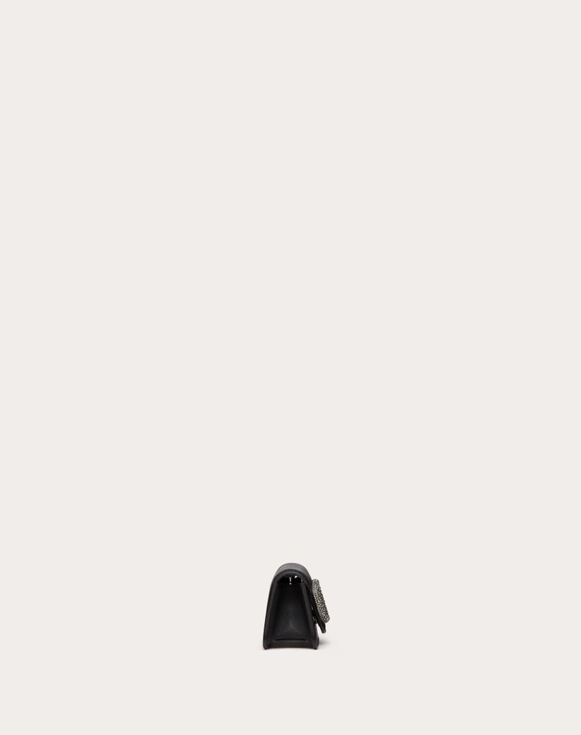 Valentino Handbags Borsa Micro Con Catena Valentino Garavani Locò Con Logo Gioiello per Donna in Nero | Valentino IT Affare Del Giorno