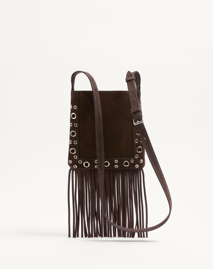 Valentino Handbags Borsa A Spalla per Donna in Testa Di Moro | Valentino IT Acquista Ora