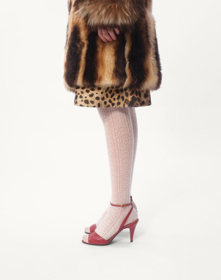 Valentino Handbags Cappotto In Shearling per Donna in Beige/marrone | Valentino IT Saldi