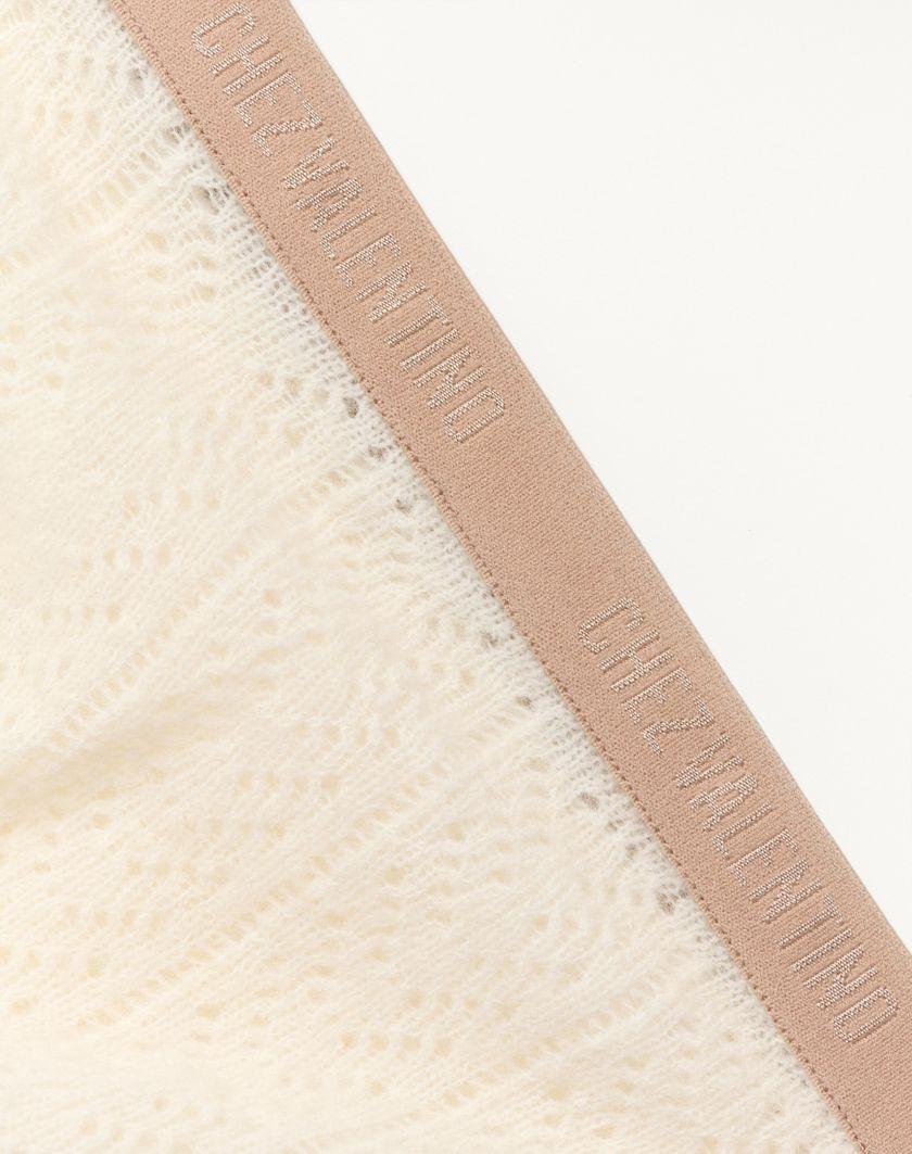 Valentino Handbags Collant In Mohair per Donna in Latte | Valentino IT Offerte