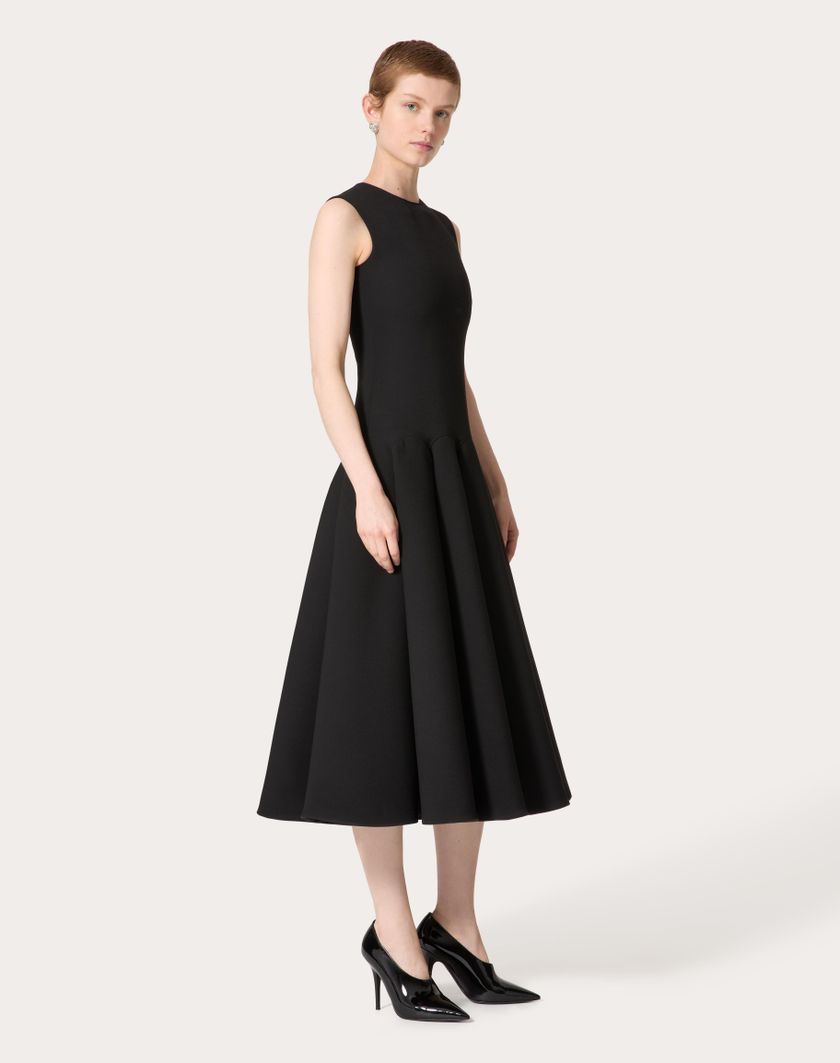 Valentino Handbags Abito Midi per Donna in Nero | Valentino IT Pezzi Unici