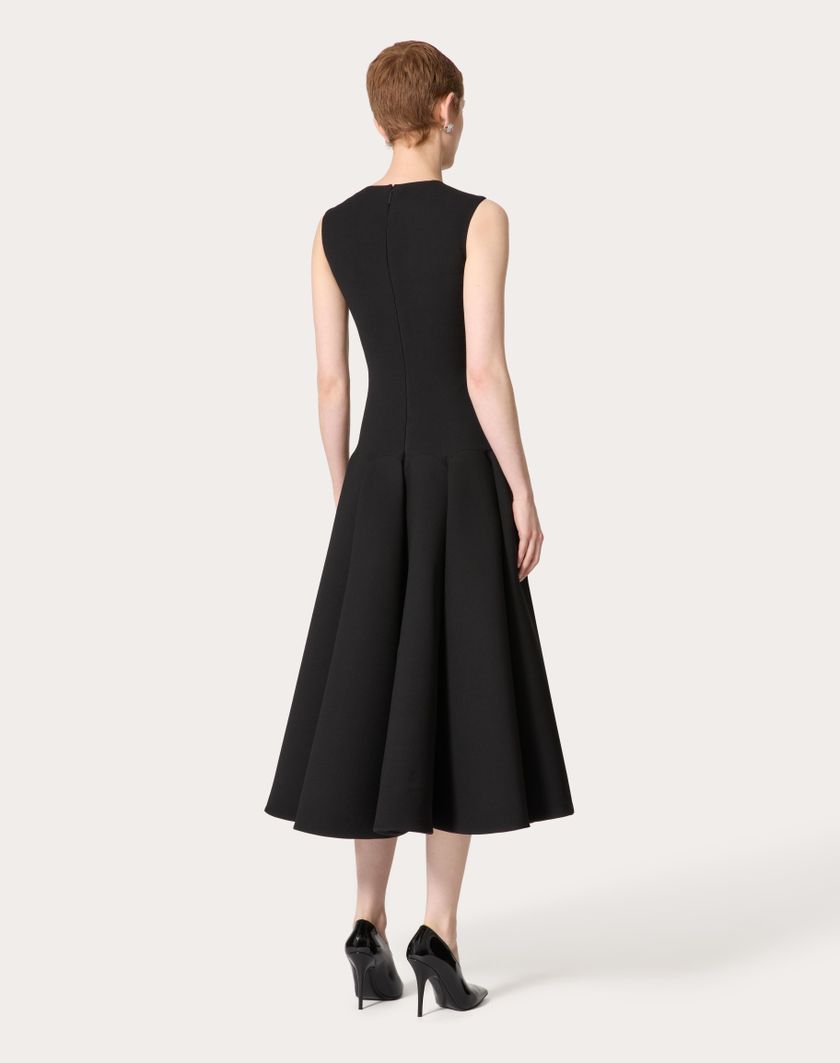 Valentino Handbags Abito Midi per Donna in Nero | Valentino IT Pezzi Unici