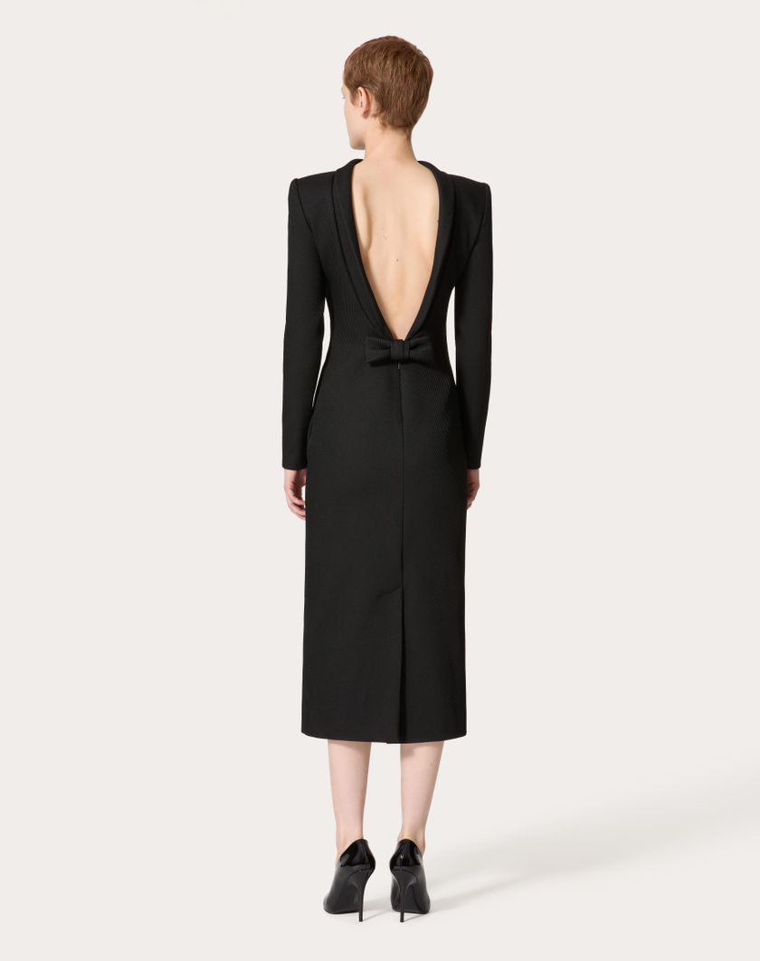 Valentino Handbags Abito Midi per Donna in Nero | Valentino IT Acquista Ora