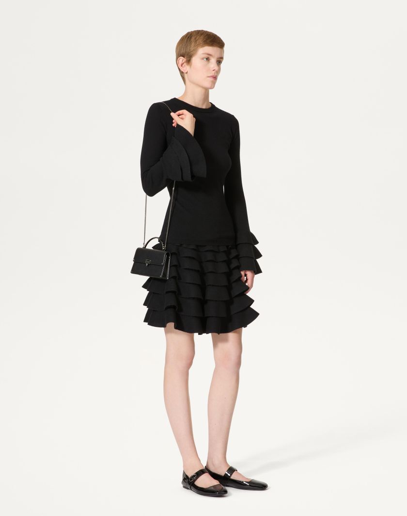 Valentino Handbags Mini Borsa A Mano Rockstud In Vitello per Donna in Nero | Valentino IT Offerte