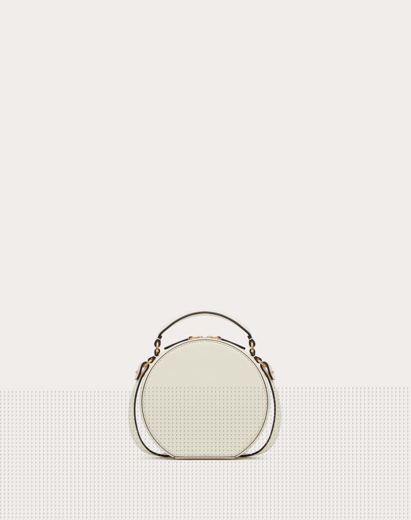Valentino Handbags Mini Borsa Vlogo Signature In Vitello per Donna in Avorio | Valentino IT Italia