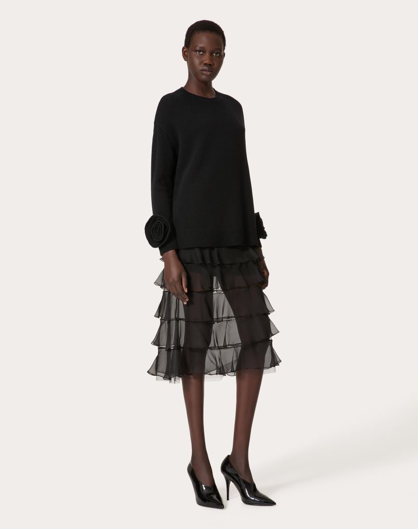Valentino Handbags Maglia In Lana per Donna in Nero | Valentino IT Shopping Online