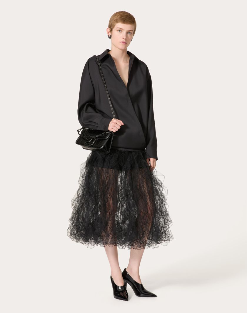 Valentino Handbags Camicia per Donna in Nero | Valentino IT Presa