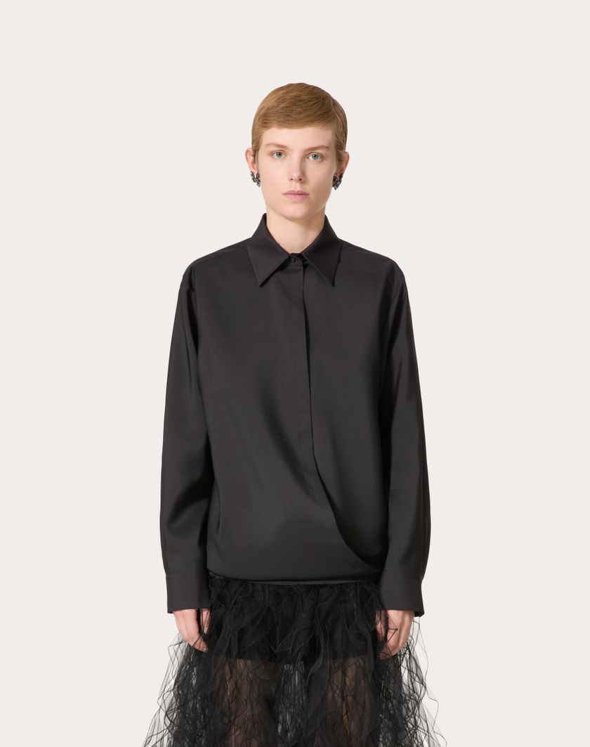 Valentino Handbags Camicia per Donna in Nero | Valentino IT Presa
