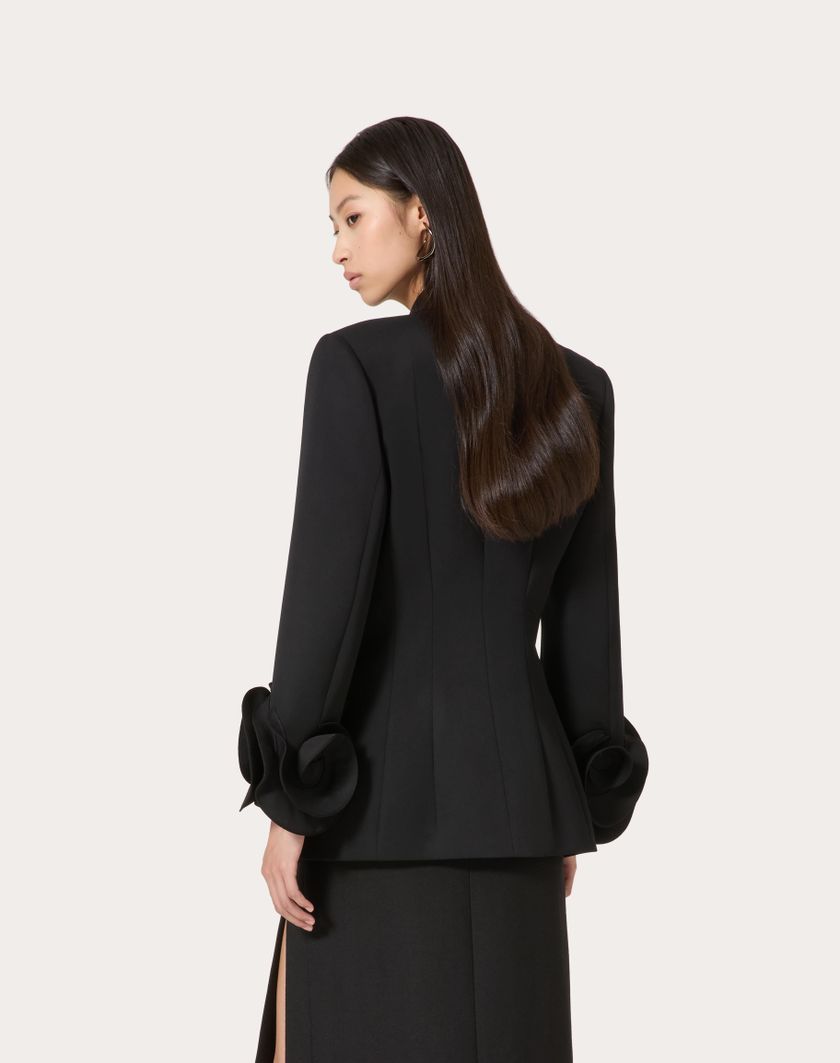 Valentino Handbags Giacca In Grisaille per Donna in Nero | Valentino IT Saldi