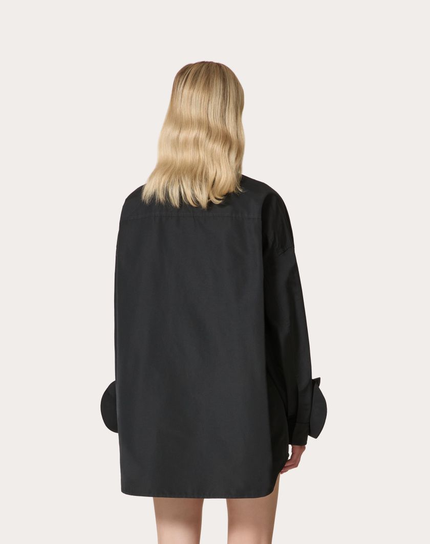 Valentino Handbags Giubbino In Micro Faille per Donna in Nero | Valentino IT Vendite Flash