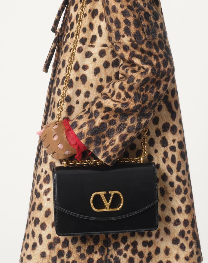 Valentino Handbags Cappotto In Panno Stampato Giaguaro Spots per Donna in Animalier | Valentino IT Qualità