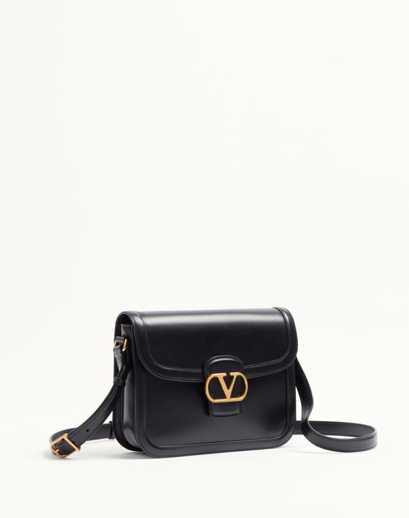 Valentino Handbags Borsa A Spalla Valentino Garavani 9to5 In Vitello Liscio per Donna in Nero | Valentino IT Negozi Online